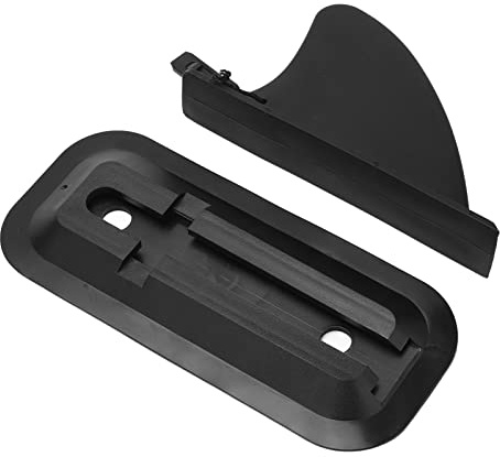 Shanrya Longboards Fin, strömlinjeformad design avtagbar bred applikation uppblåsbar paddelbräda fena justerbar för upprätt paddleboards