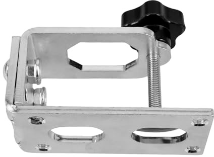 MOLUCKFU Abrazadera de Freno de Mano y Material de Aleación de Aluminio Color Plata Instalación Fácil Soporte Compatible para Juegos de Carreras para Simuladores