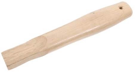 HOMSFOU Wooden Handle Replacement for Sledgehammer 18cm Oak Wood Hammer Handle Sturdy Wooden Mallet for Hand Tools and DIY Projects