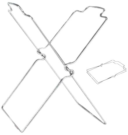 Pattumiera per sacco della spazzatura, supporto per sacco della spazzatura - Supporto in metallo per telaio del sacco della spazzatura | Organizzatore portatile per della spazzatura, porta