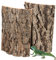 2 Stk Korkrinde Rückwand Für Terrarium Rückwand Zierkork Natürliche Baumrindenoptik Ideale Kletterfläche Rückwand 3D Hintergrund Deko Naturlook Rinde Für Reptilien Wie Gecko Bartagame Und Schildkröten