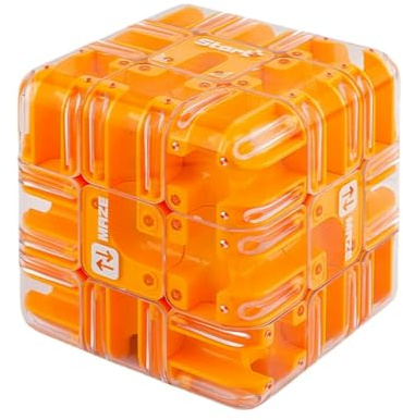 Le Cube Labyrinthe V3 - Un Cube, Mille chemins vers la réussite Cube Magique avec Balle de Rouleau, Jeu Éducatif pour Développer Logique et Compétences Spatiales, pour Enfants et Adultes