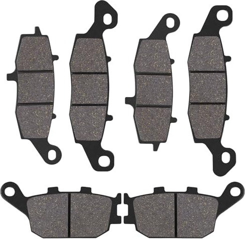 SOLLON Front and Rear Brake Pads for Suzuki 650 DL650 VStrom 2004-2020 DL1000 1000 V-Strom 2002-2010 SV650 SV 650 2003-2015 GSR750 2011-2015