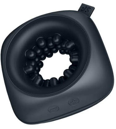 Satisfyer Ring Stroker | 12 Vibrationsprogramme | Wasserdicht (IPX7) | Hautfreundliches Silikon | Vibrationsring für Männer | Sex-Spielzeug Penisring | Cockring | Sex Spielzeug für die Männer