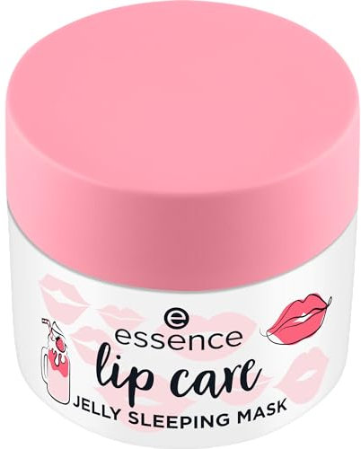 Essence Cosmetics Lip Care Maschera Labbra Notte in Gel, Idratante, Rigenerante, Curativo, Gel, 8 g