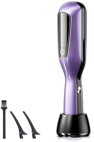 CJBIN Coupe Fourche Cheveux, Coupe-Fourches Portable Sans Fil, Tondeuse Efficace pour Pointes Fourchues, Soin Des Cheveux Aux Ions Négatifs et Indicateur de Puissance, Coupe-Fourches pour Cheveux