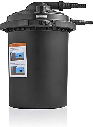 Swell UK Pressure Filter Deluxe 8000. UV Clarifier and Garden Pond Filter. Featuring Biological and Mechanical Media with a 1 Year Guarantee