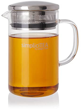 Adagio Teas Glass Tea Infuser - Easy Brew Pot - 400ml