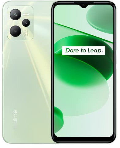 realme C35 4g Smartphone 4+128 50 MP KI-Dreifach-Kamera,16,7 cm (6,6'') FHD-Vollbildschirm,8,1 mm ultradünnes Dynamic Glowing Design,Starker 5000-mAh-Akku,Glowing-Grün, Glowing Green