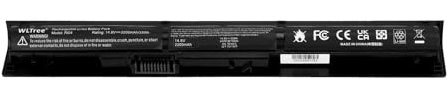 WLTree RI04 RI06XL 811063-421 811346-001 Batteria per HP ProBook 450 455 470 G3 Envy 15-Q001TX P3G15AA-AX P3G16AA HSTNN-DB7B PB6Q LB6Z Q94C Q95C Q97C R104 RIO4 RIO6XL 805294-001 Notebook Battery