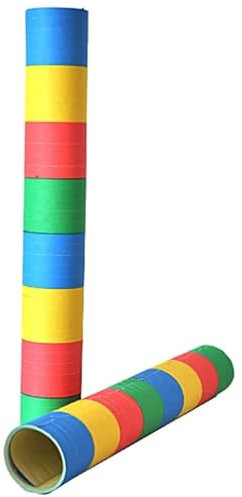 25 Rotoli di Stelle Filanti in Carta Colorata,40 rotolini,Perfette per Feste di Carnevale, Compleanni e Eventi Speciali!