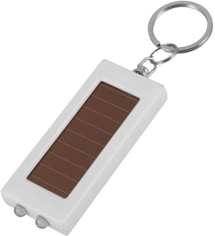 Solar Taschenlampe Sos-Signallicht Mini Led SchlüSselanhäNger Wiederaufladbar Tragbare Notfall Taschenlampe FüR Outdoor Camping Mit Hellem Led Licht
