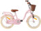 AMIGO Fairy - Kinderfahrrad Mädchen - 18 Zoll - Mit Stützräder, Rucktrittbremse und V-Brake - ab 5-7 Jahr - Rosa