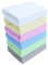Spannbettlaken Kinderbett FROTTE 60x120 70x140 80x160 Top Qualität Hohe Gewicht 180g/m2 (80x160, Grau)