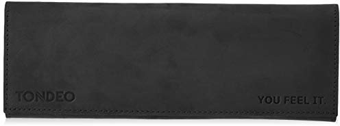 Tondeo Scherenetui Guardian Camel Leder schwarz 0,111 kg