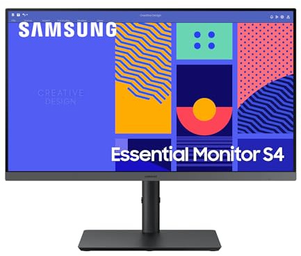 Samsung 43GC 24 100Hz - 4ms PC Screen, IPS Panel, FHD (1920 x 1080), 1000:1, FreeSync, Flicker-Free, Eye Saver Mode, HDMI, VGA, DisplayPort