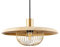 tomons Pendelleuchte aus Holz, Esstisch Deckenleuchte, Hängeleuchte Skandinavisch Deckenlampe, Pendelleuchte Höhenverstellbar für Wohnzimmer, Esszimmer, Schlafzimmer, Lampe A15, 33CM