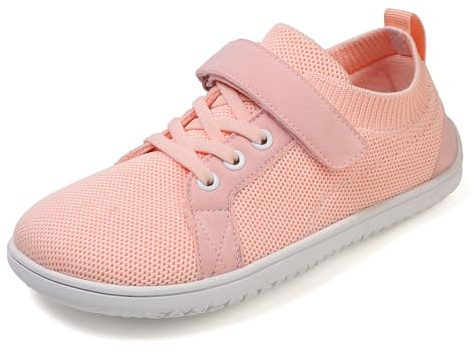 Boys Trainers Girls Barefoot Shoes Kids Wide Toe Mesh Breathable Walking Sneakers for School Outdoor Sports,1UK