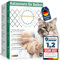 Premium Katzennetz für Balkon - 3x6m in Schwarz Extra Drahtverstärkt, Katzenschutznetz mit oder ohne Bohren Fensternetz Balkonnetz für Katzen Schutz Katzenschutz Fensterschutz Schutznetz, Cat Net