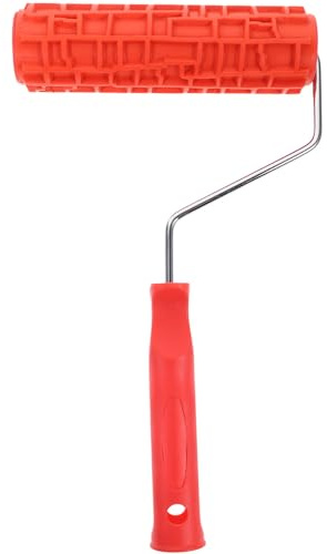 Rubber Texture Paint Roller, 7 Inch Embossing Wall Pattern Tool