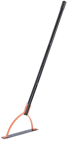 Wifehelper Tagliaerba Manuale per Erbacce Lama Seghettata a Doppio Taglio 65 Acciaio al Manganese Manico in Acciaio Inossidabile Frusta per Taglia Facilmente Ed Erbacce in