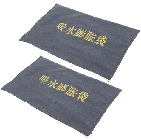 Gadpiparty 2pièces De Sable pour Inondation Barrière Anti-inondation Activée par Eau Absorbant De Prévention pour Contrôle des Usage Polyvalent