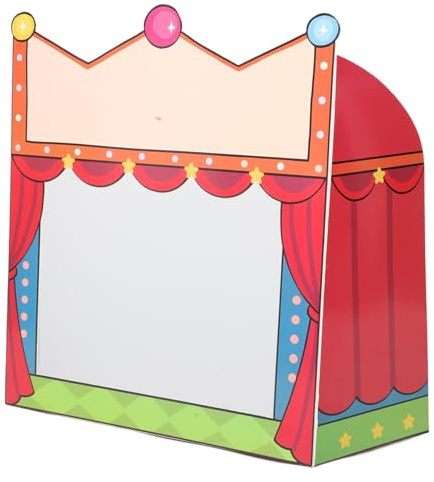 TOBBOMEY Teatrino delle Ombre per Ragazzo Ragazza Materiali per Burattini Cinesi attività Educativa e Culturale Gioco Creativo e Artigianale Esperienza Tradizionale di Spettacolo Shadow
