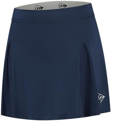 DUNLOP Falda De Tenis Club Niña, Azul Marino, 164