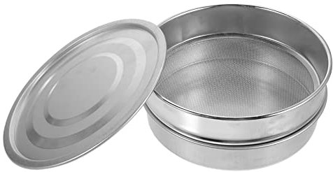 HAKIDZEL Vassoio per La Germinazione in Acciaio Inossidabile 20cm per Coltivazione di Ortaggi e Piante da Interno Base Zincata Resistente e Compatta per Vivaio Domestico e Giardino