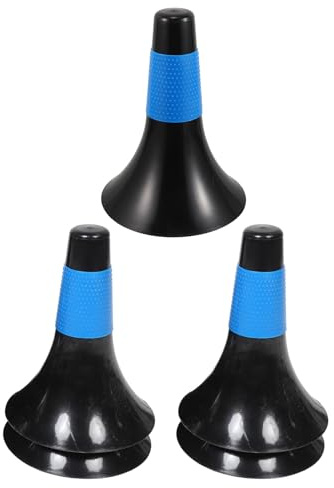 MUELODSIC Coni per Allenamento Sportivo Calcio e Agilità Set 5 Pezzi Secchio Segnapunti Resistente per Esercizi di Agilità all'Aperto e Parco Giochi
