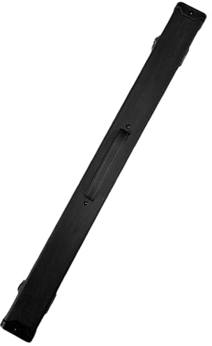 Ronyme Étui de Transport pour queues de Billard (1/2 queues), étui Portable pour et entraînements en extérieur, Noir