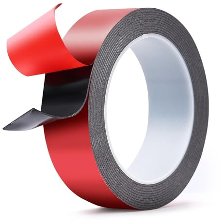 HEXIFY Dubbelhäftande Tejp Extra Stark 10/15/20/25/30/35/40 mm – Tjock Tejp och Borttagbar Utan Spår, Vattentät & Värmebeständig & Köldbeständig, Dubbelhäftande Tejp för Bil, Hem, Kontor, Pyssel
