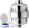 iSpring SF2S Filtro Doccia a 33 Stadi, Filtro Universale ad Alte Prestazioni per Acqua Dura, Rimuove Cloro, Metalli Pesanti, Odori, Migliora la Pelle, Ammorbidisce i Capelli, Rafforza le Unghie