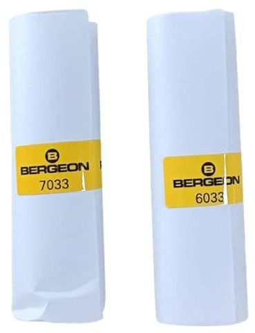 KD89 BERGEON - Lote del 6033 + 7033 Premium Original Rodico - Productos indispensables de limpieza para relojería., Verde y gris.