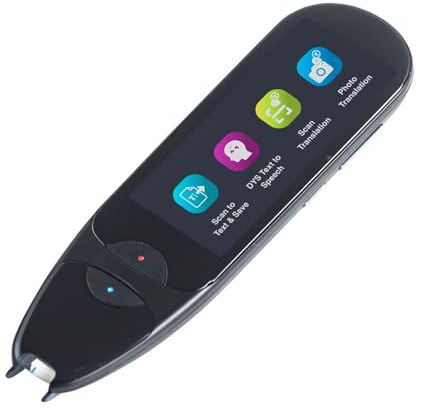 IRISPen Air 8:No WiFi,lápiz de Lectura OCR 48 Idiomas Offline,escáner portátil, Bolígrafo traductor 16 Idiomas Offline,App Dislexia síntesis de Voz 9 Idiomas Offline,Win Mac iOS Android