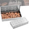 WIYETY 2 Stücke Räucherbox Smoker Box BBQ Räucherbox aus Edelstahl, Hohe Kapazität Smokerbox, Einheitliches Lochnetz Räucherbox als Räucherbox Gasgrill oder Räucherbox Holzkohlegrill, 22x9.6x4.3cm