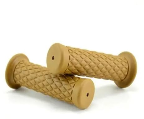 Empuñaduras para Manillar Manillar De Moto Clásico De Goma De 22MM Apto para Piezas De Estilo Accesorios Universales para Motocicleta Empuñadura De Motocicleta