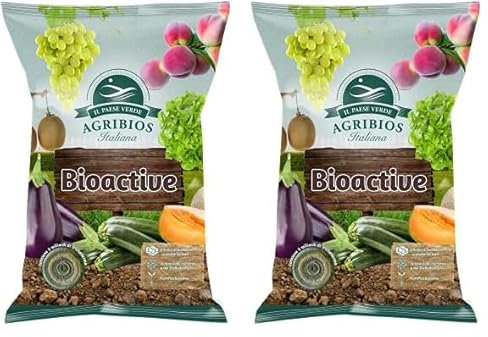 Il Paese Verde Bioactive 4kg - Concime Prato Biologico Contro Le Muffe. Fertilizzante Orto Organico Con Stallatico Contro Funghi E Marciumi. Rivitalizza E Rende Più Fertile Il Terreno.