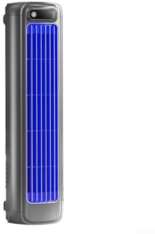 ZAMETTER Aire acondicionado portátil recargable de 2000 mAh, silencioso, miniventilador de pared con 3 velocidades