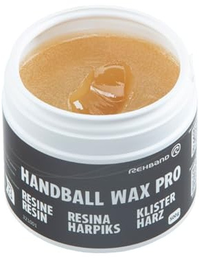 Rehband Handball Wax Pro Handball Harz ohne Kolophonium, Naturharz, Starke & langlebige Haftung, dermatologisch getestet, Profi-Handballwachs, langanhaltende Klebekraft, Size:500g