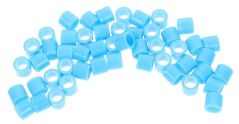 Gadpiparty 50pièces Bagues Identification pour Pigeons et Petits Volatiles Bagues Légères et Fermées pour Caille Pigeon Poulet