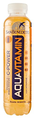 12x San Benedetto Aquavitamin C-Power wasser mit Orangen PET Flasche 40cl