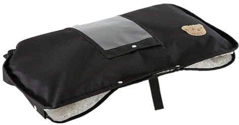 GkgWuxf Orejeras anticongelantes para cochecito, calentadores de manos, accesorios de cochecito de invierno, guantes acogedores para cochecitos, carros de bebé, carritos, carrito de la compra