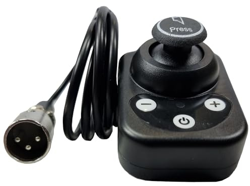Free to Be Electric Wheelchair Attendant Remote Controller Joystick | Wired Attendant Carer Powerchair Controller Fits Free to Be Healthcare Range NSDS-01 and NSDS-05