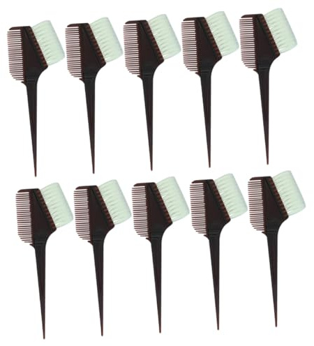DECHOUS Kit Tintura Chioma 10 Pezzi Pettine e Ciotola Per Colorare, Strumento Plastica Durevole Per Saloni e Uso Fai Da Te, Accessori Professionali Per Parrucchieri e Styling Chioma