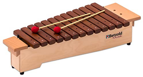 Betzold Musik - Sopran-Xylophon, inkl. Schlägel - Glockenspiel Xylofon