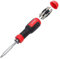 SHARDEN Multi Screwdriver 13-in-1 Screw Driver Adjustable Screwdriver Set Multitool All in One with Torx Security, Flat Head, Phillips, Hex, Pozidriv and 1/4 Nut Driver