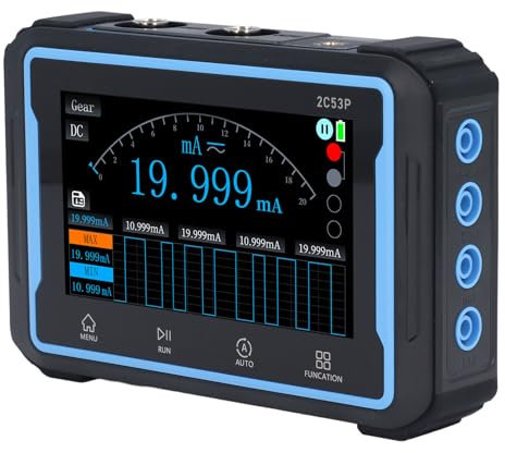 Oscilloscope 2C23T Multimètre Générateur DDS 3 en 1 Oscilloscope à écran Plat 2 Canaux Bande Passante 50 MHz 250 MSa/s Taux D'échantillonnage 19999 Comptes