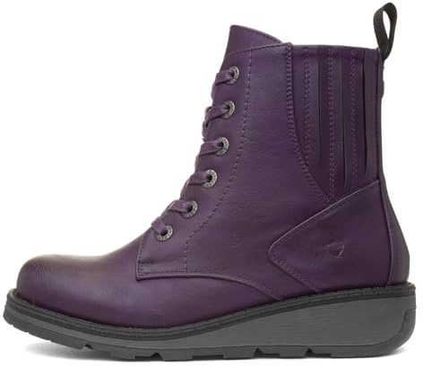 Heavenly Feet Journey 2 Womens Purple Wedge Boot