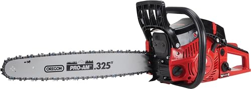 Benzin-Kettensäge Motorsäge Motorkettensäge mit 50cm Oregon Schwert | 2-Takt Motor | 61,5 ccm | 3,3 PS | mit Krallenanschlag inkl. 325er Oregon Kette